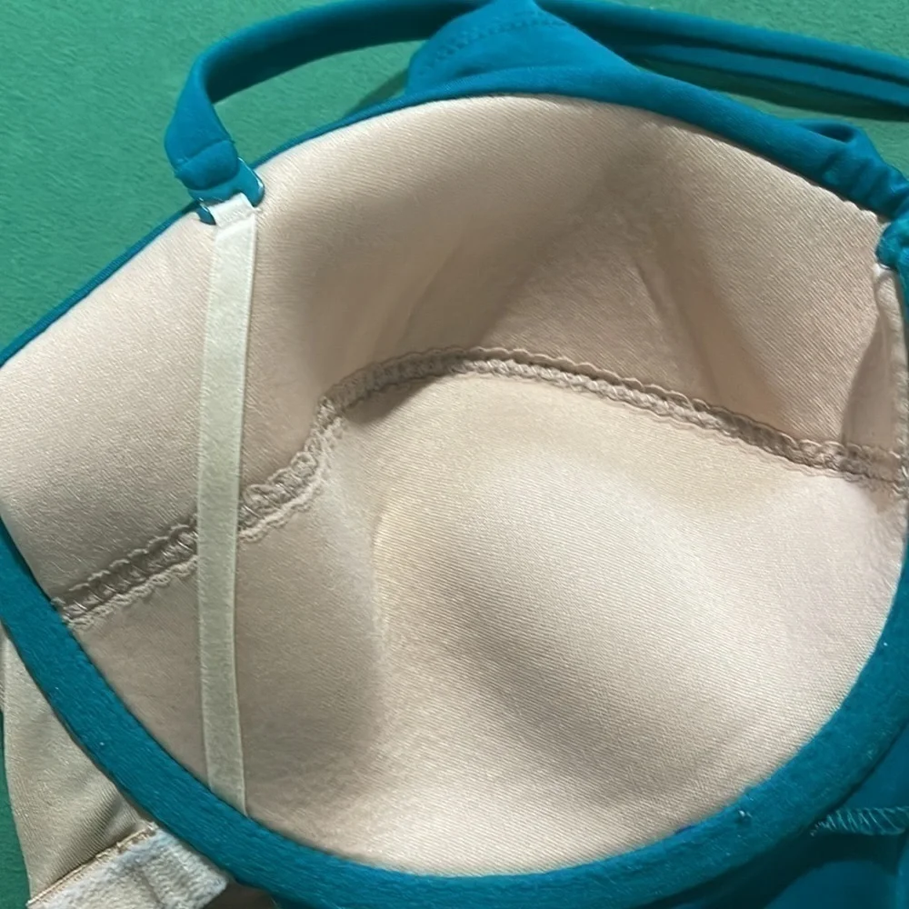 J Crew Women's Bikini Top Padded Wired Bra Size 8